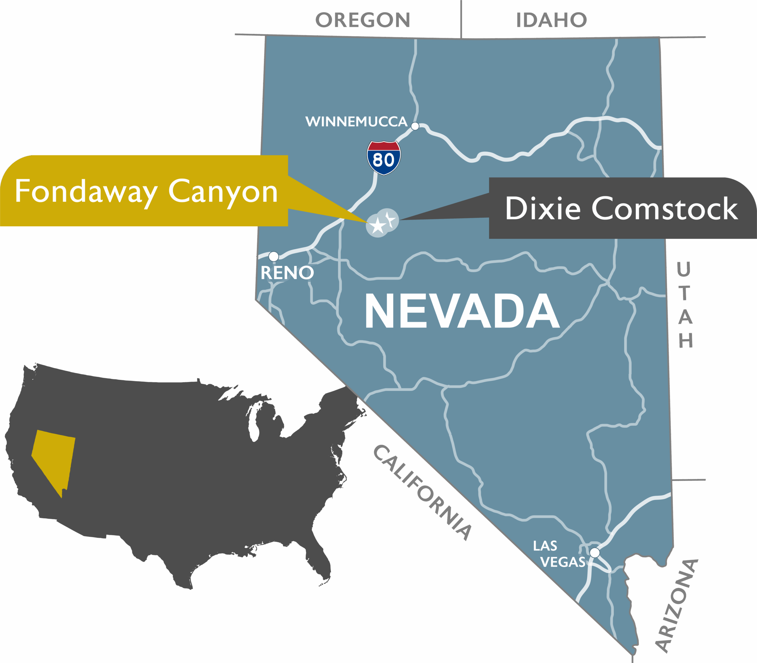 Nevada State Location Map Website 2025